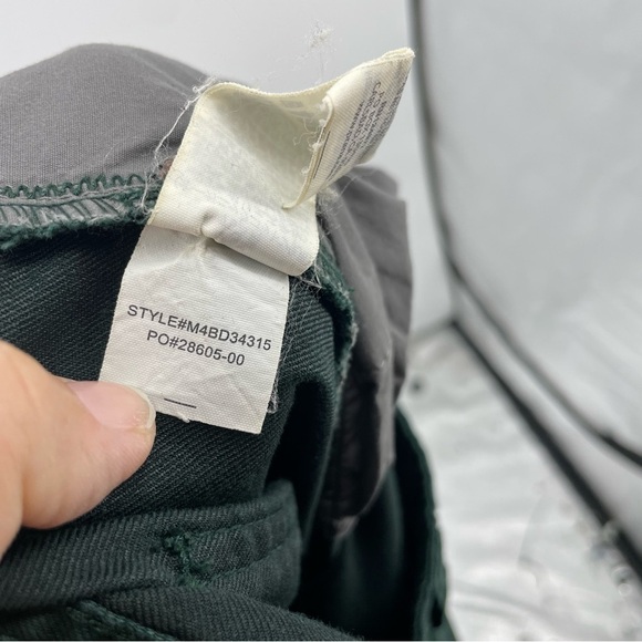 Prana Slim Fit Bridger Pants Green Mens Size 38 x 33 - Picture 9 of 9